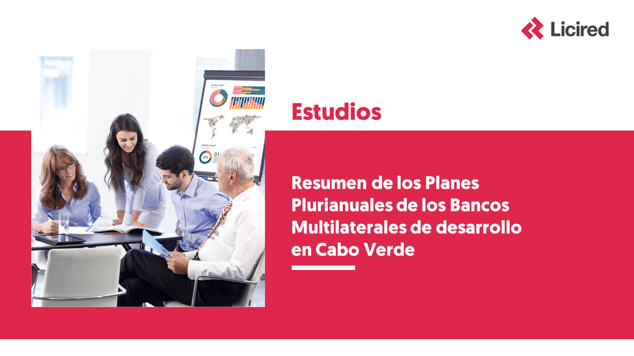 Resumen de los Planes Plurianuales de los Bancos Multilaterales de desarrollo en Cabo Verde
