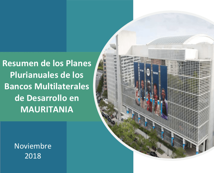 Resumen de los Planes Plurianuales de los Bancos Multilaterales de Desarrollo en MAURITANIA